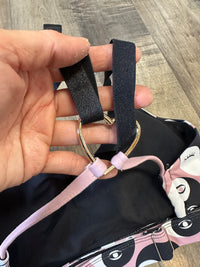 *SAMPLE* Yin Yang Eyes Rose Heartbreaker Bra (large heart) Sz M