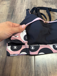 *SAMPLE* Yin Yang Eyes Rose Heartbreaker Bra (large heart) Sz M