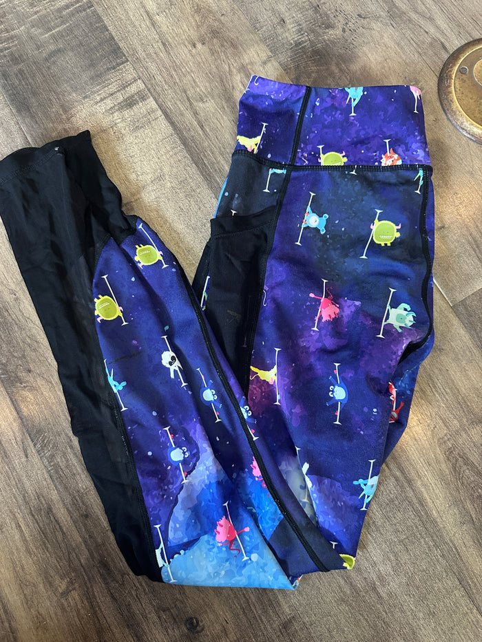 *PRE-LOVED* Beast Mode Galaxy Leggings M