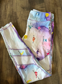*PRE-LOVED* Beast Mode Pastel Leggings Sz M