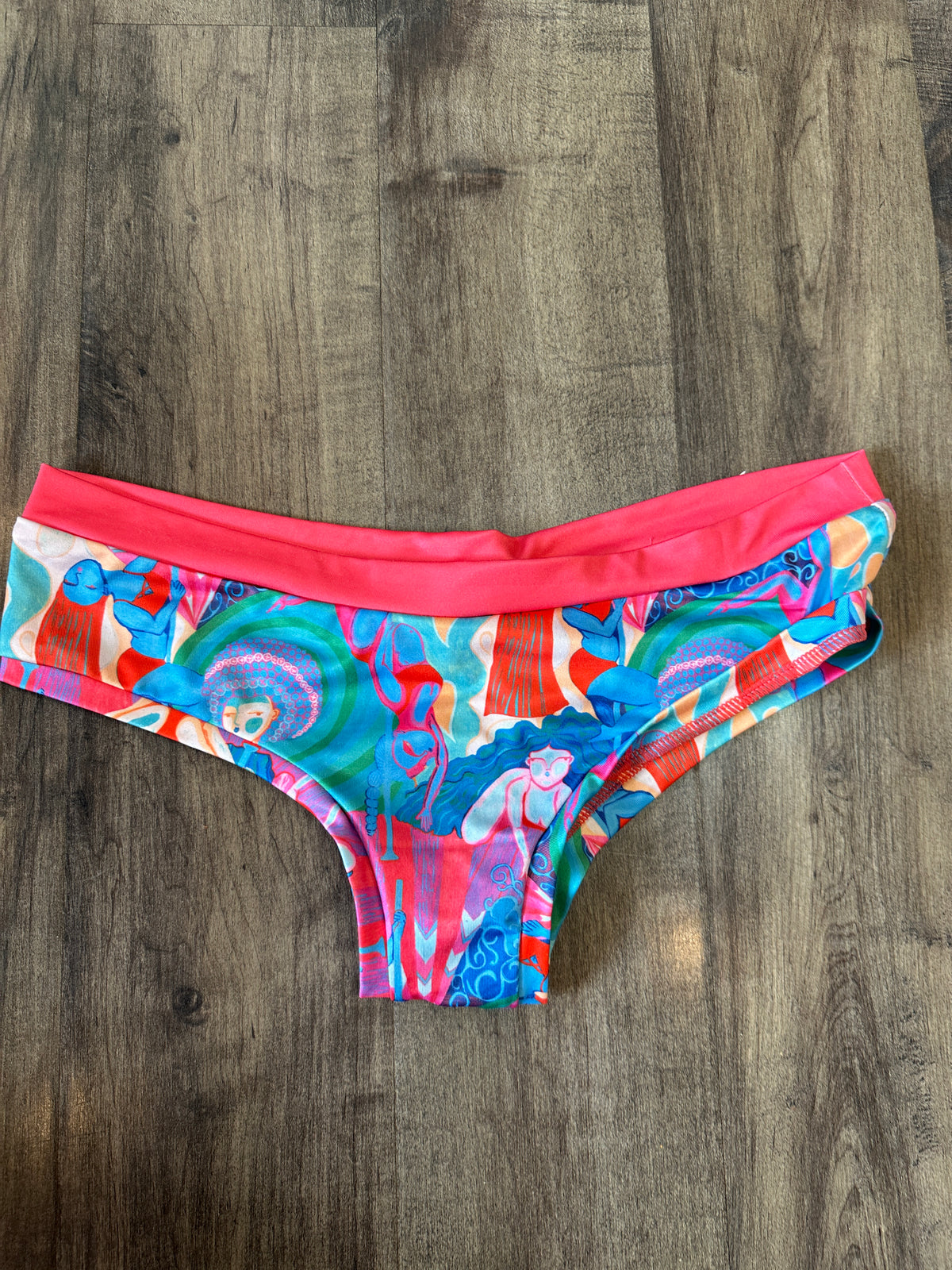 *SAMPLE* Rainbow Dancers Classic Scrunch Butt Shorts Sz M