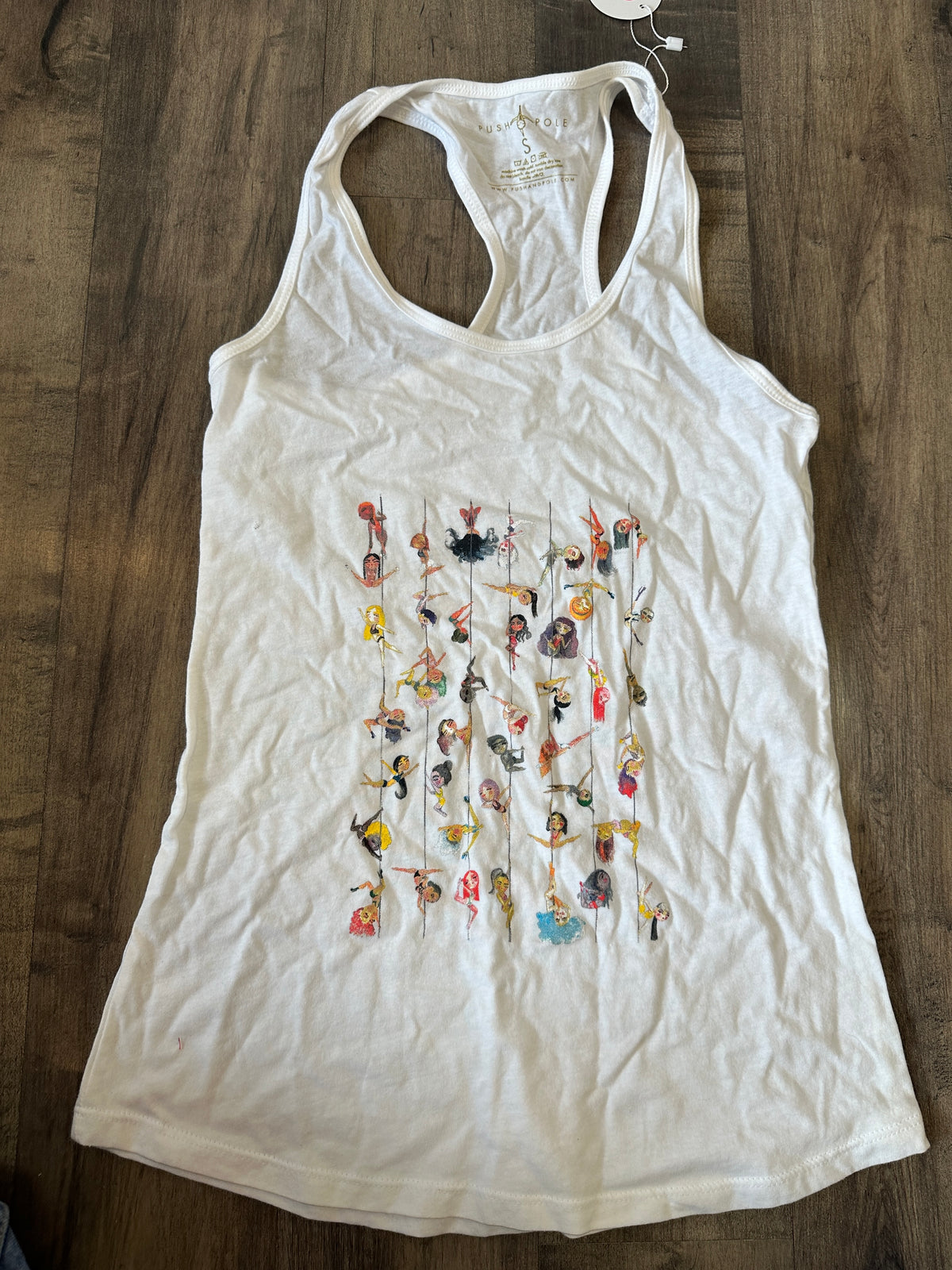 *OOPSIES* Off Duty Poler Tank White S