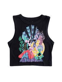 Rainbow Dancers Mini Muscle Crop Top