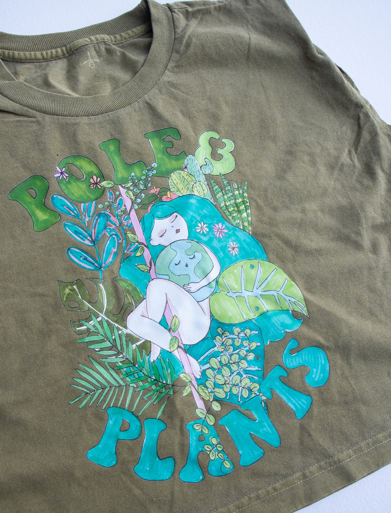 Pole & Plants Vintage Muscle Top