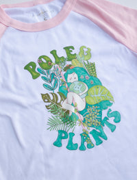 Pole & Plants Raglan Baby Tee