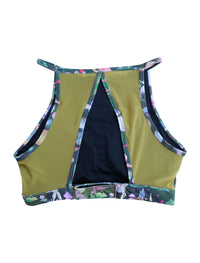 Fruiting Bodies Mushrooms High Neck Halter Bra