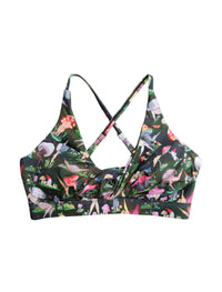 Fruiting Bodies Mushrooms Twist Plunge Bra