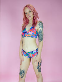 Rainbow Dancers Sunset Twist Front Bra