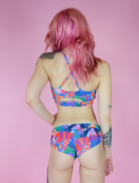 Rainbow Dancers Sunset Twist Front Bra