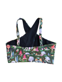 Fruiting Bodies Mushrooms Peekaboo Bra
