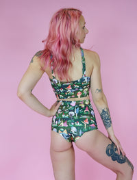 Fruiting Bodies Mushrooms Peekaboo Bra