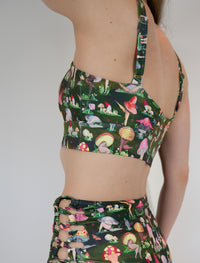 Fruiting Bodies Mushrooms Peekaboo Bra