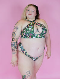 Fruiting Bodies Mushrooms Peekaboo Bra