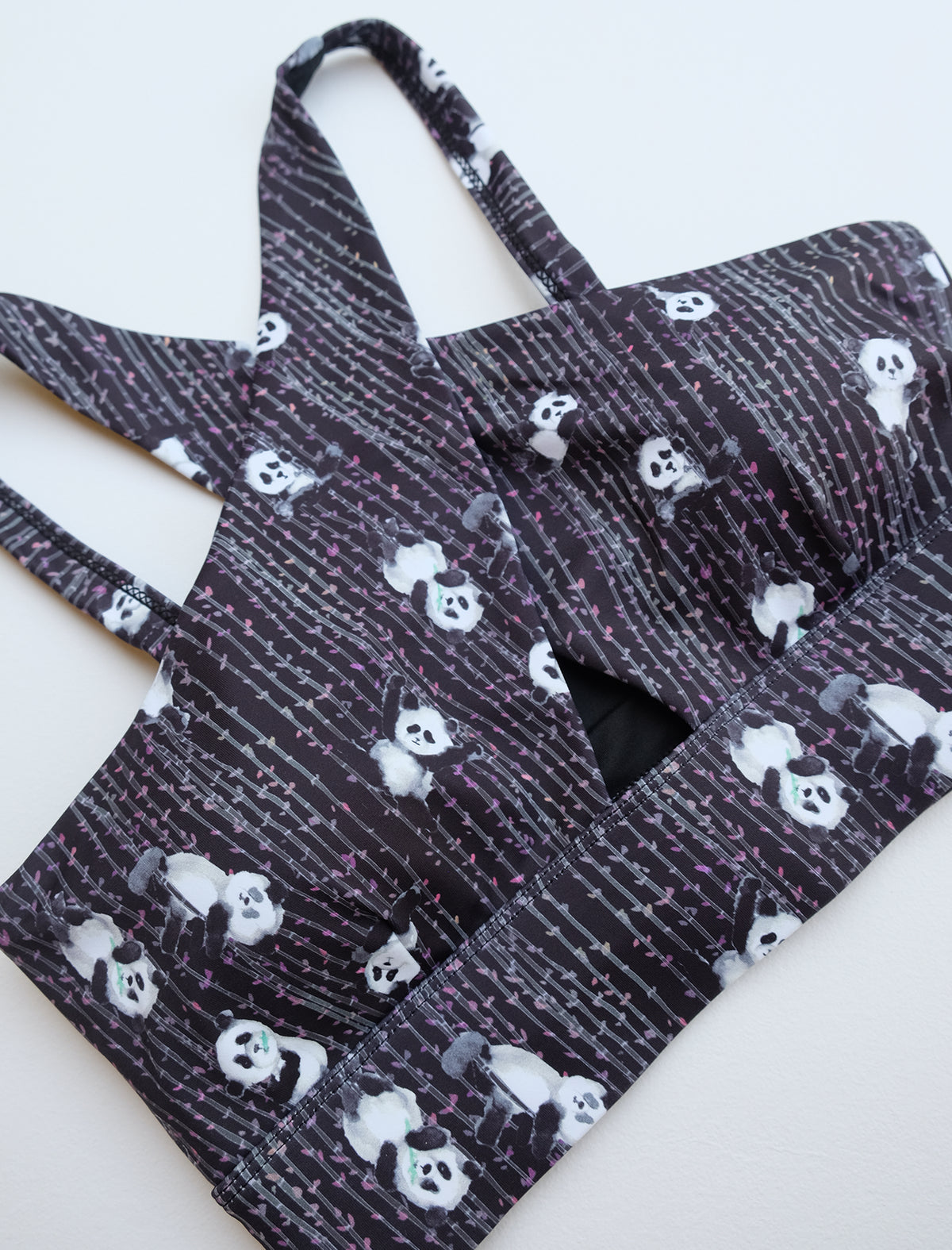 Night Poling Pandas Peekaboo Bra