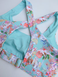 Pole & Plants Mint Scoop Bra