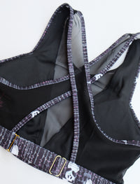 Night Poling Pandas V-Mesh Bra