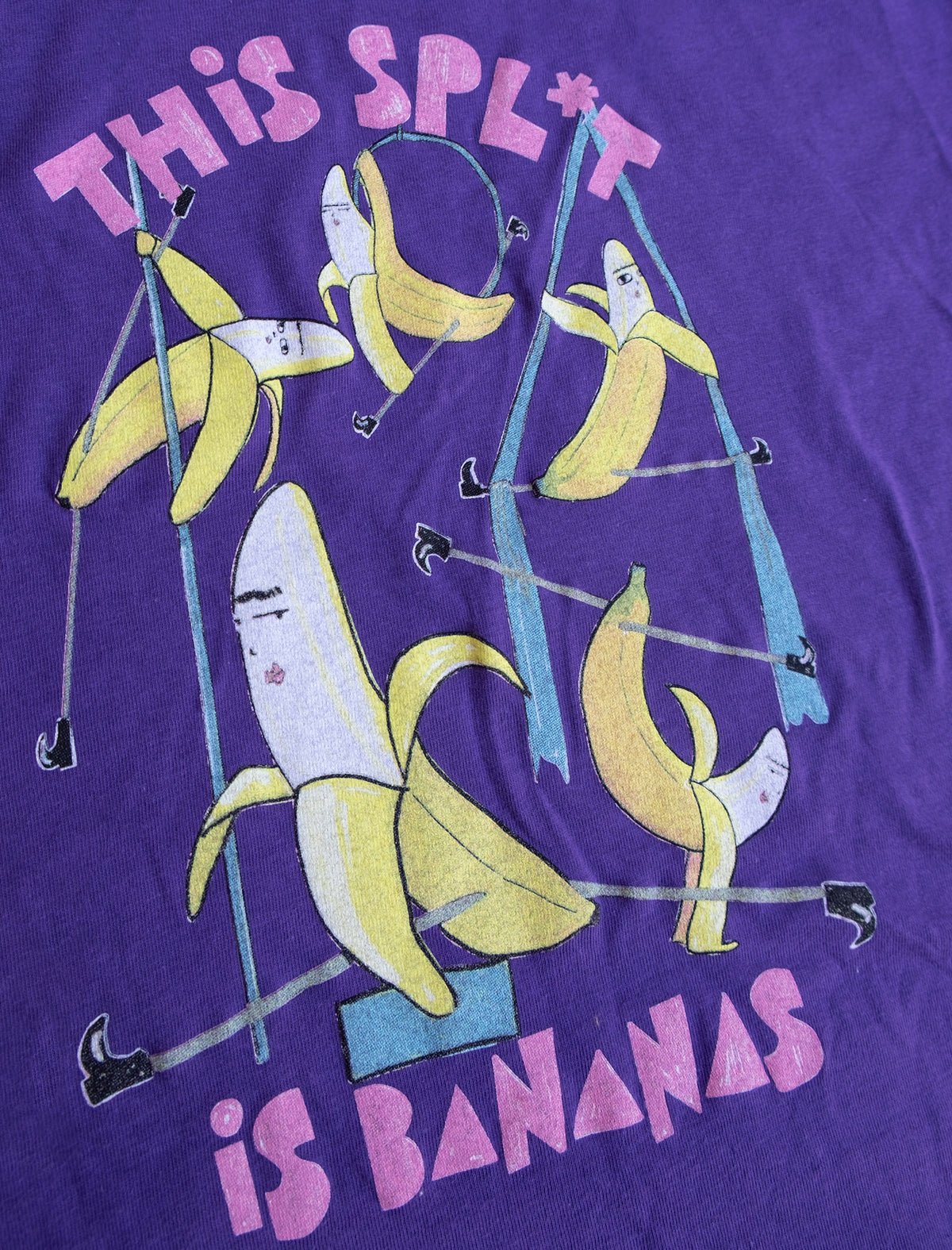 This Spl*t is Bananas Racerback Tank