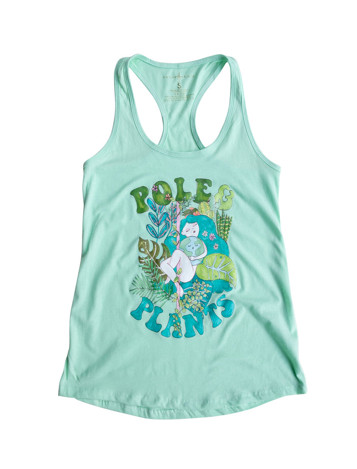 Pole & Plants Racerback Tank