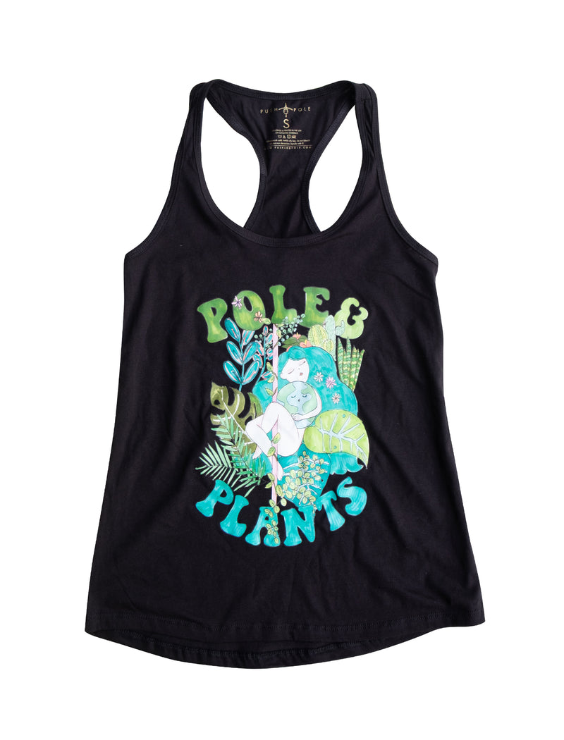 Pole & Plants Racerback Tank
