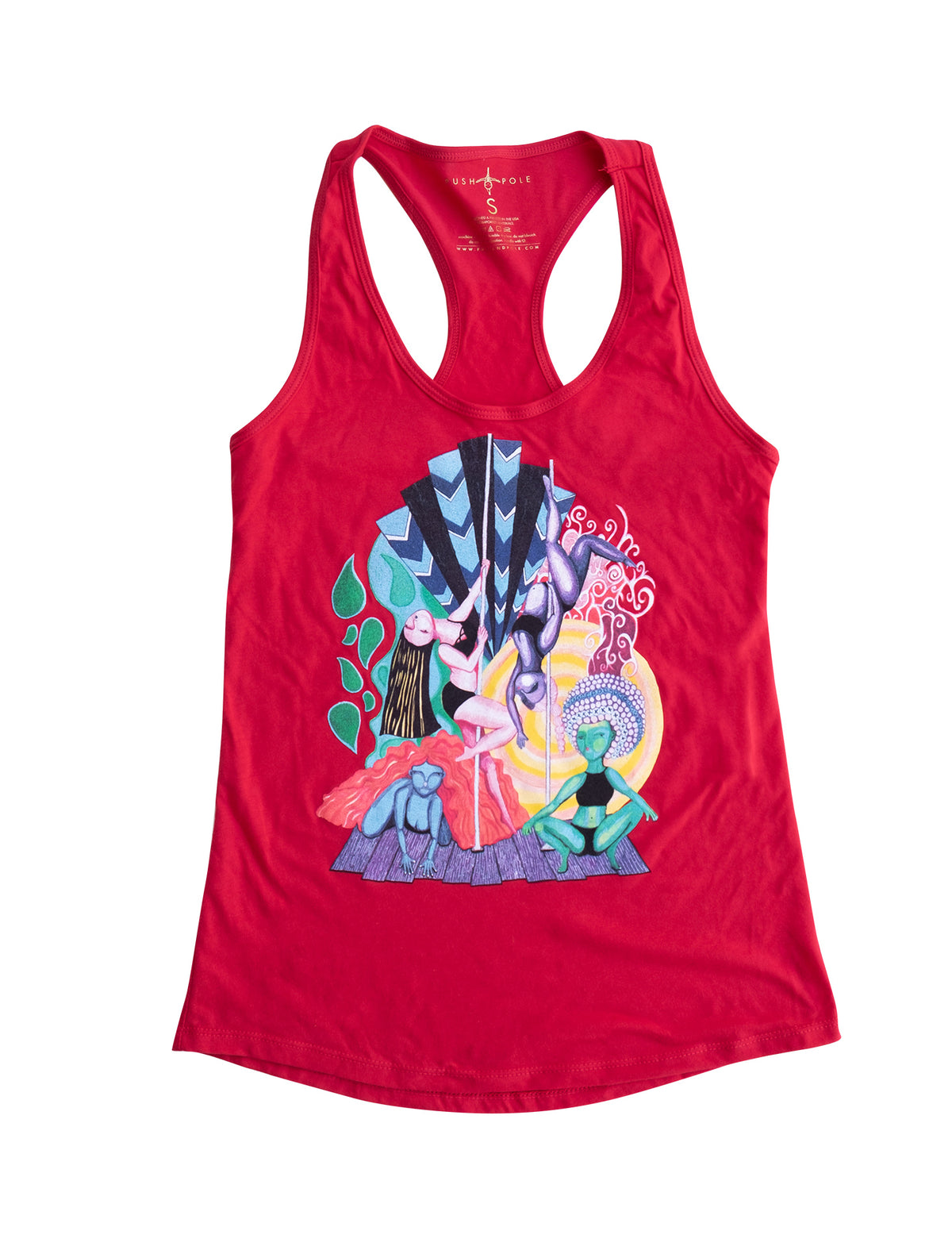 Rainbow Dancers Racerback Tank