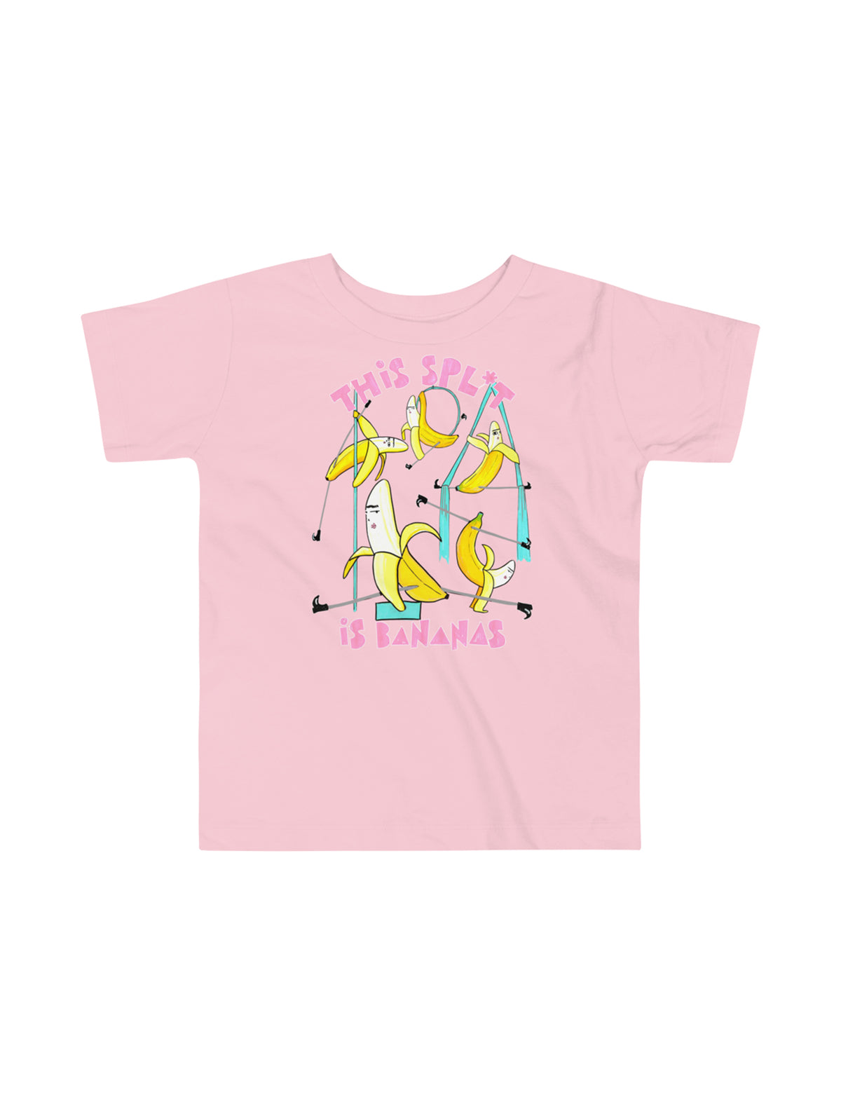 This Spl*t is Bananas Toddler Short Sleeve T-Shirt