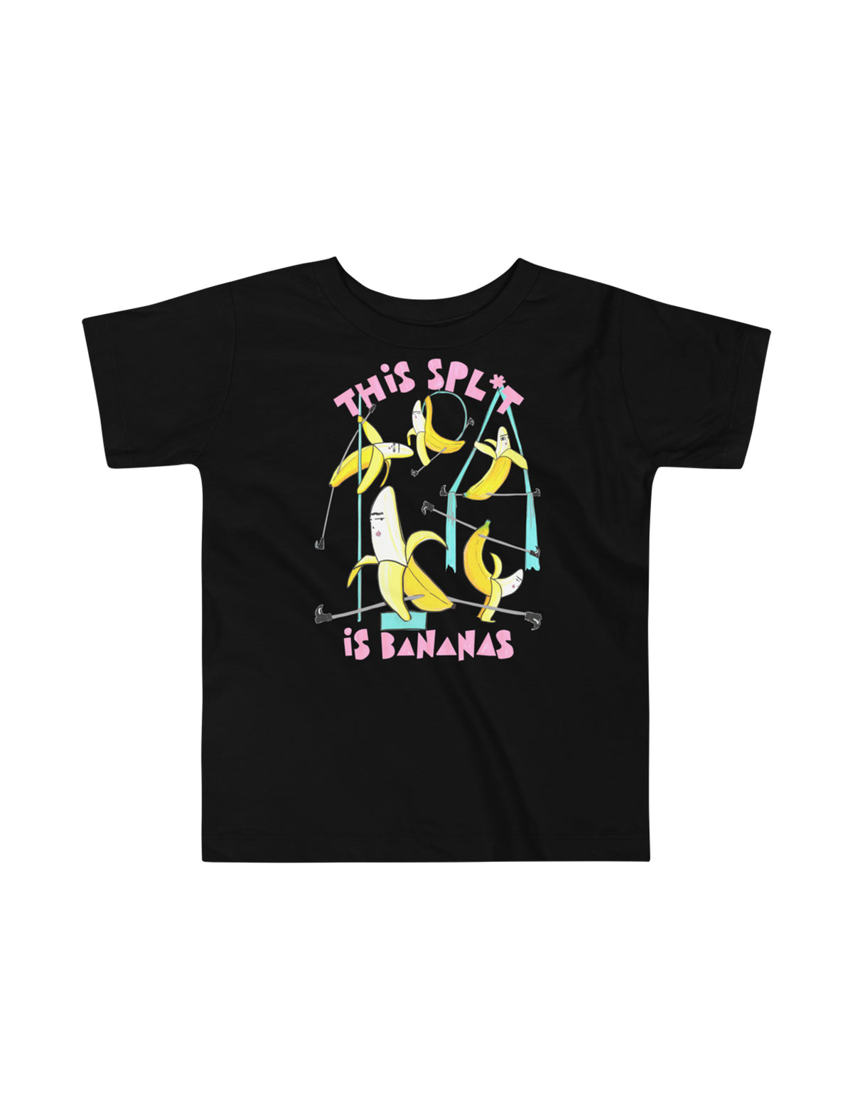 This Spl*t is Bananas Toddler Short Sleeve T-Shirt