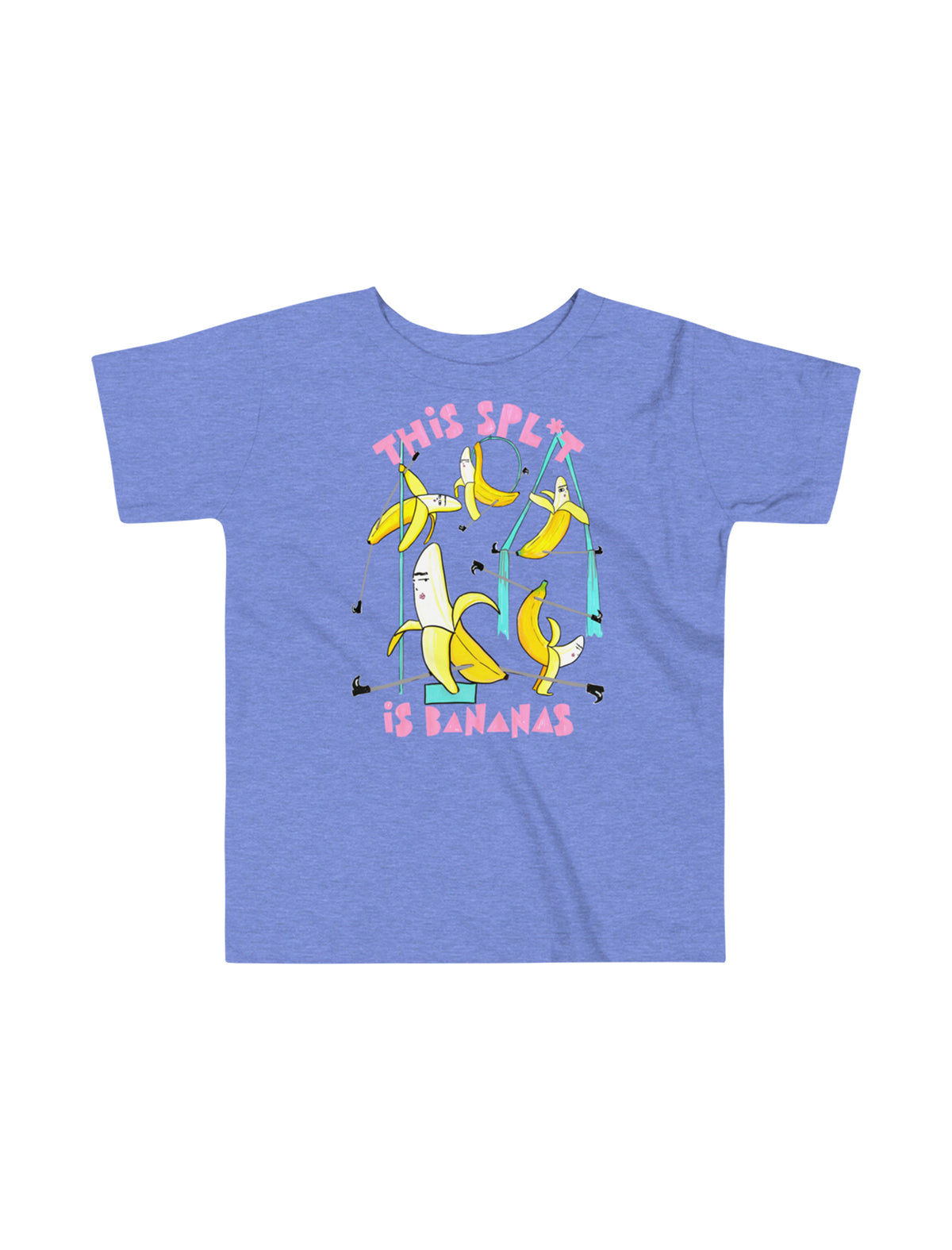 This Spl*t is Bananas Toddler Short Sleeve T-Shirt