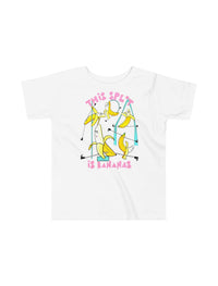 This Spl*t is Bananas Toddler Short Sleeve T-Shirt