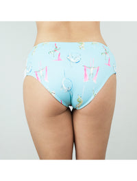 Circus Sloths Strappy Side Shorts
