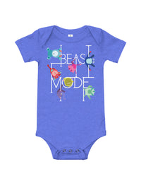 Beast Mode Baby Short Sleeve One Piece