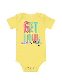 Low Flow Llamas Baby Short Sleeve One Piece