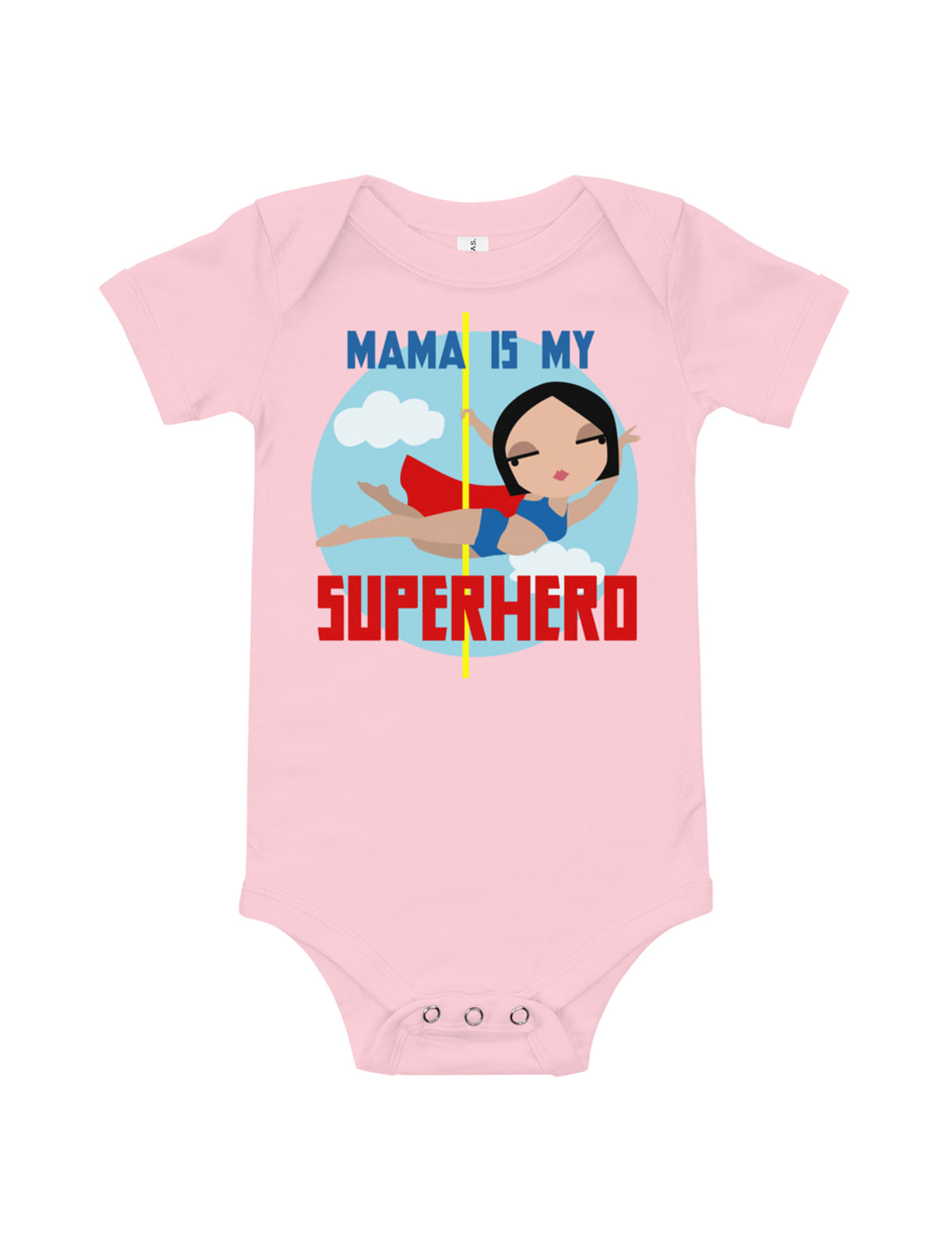 Mama Is My Superhero Customizable Baby Bodysuit