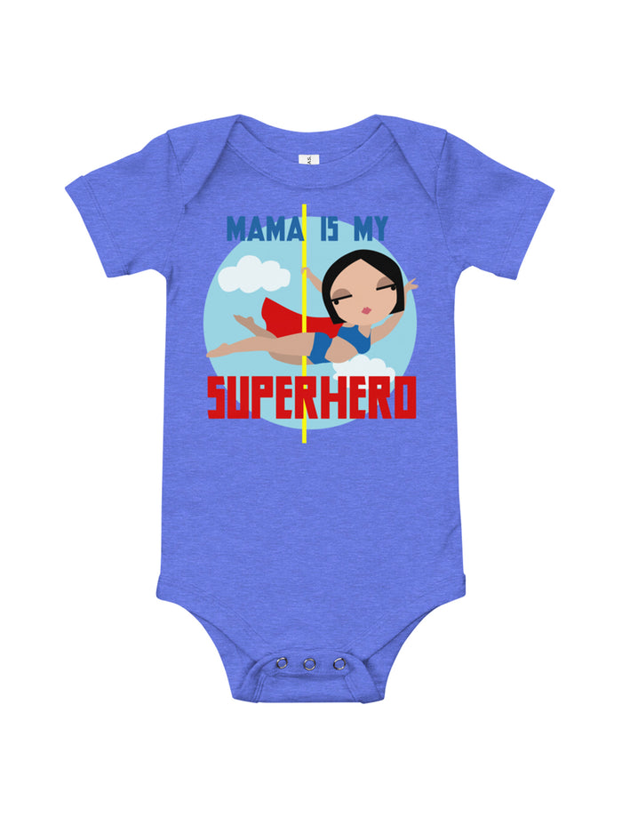 Mama Is My Superhero Customizable Baby Bodysuit