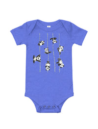 Poling Pandas Baby Short Sleeve One Piece