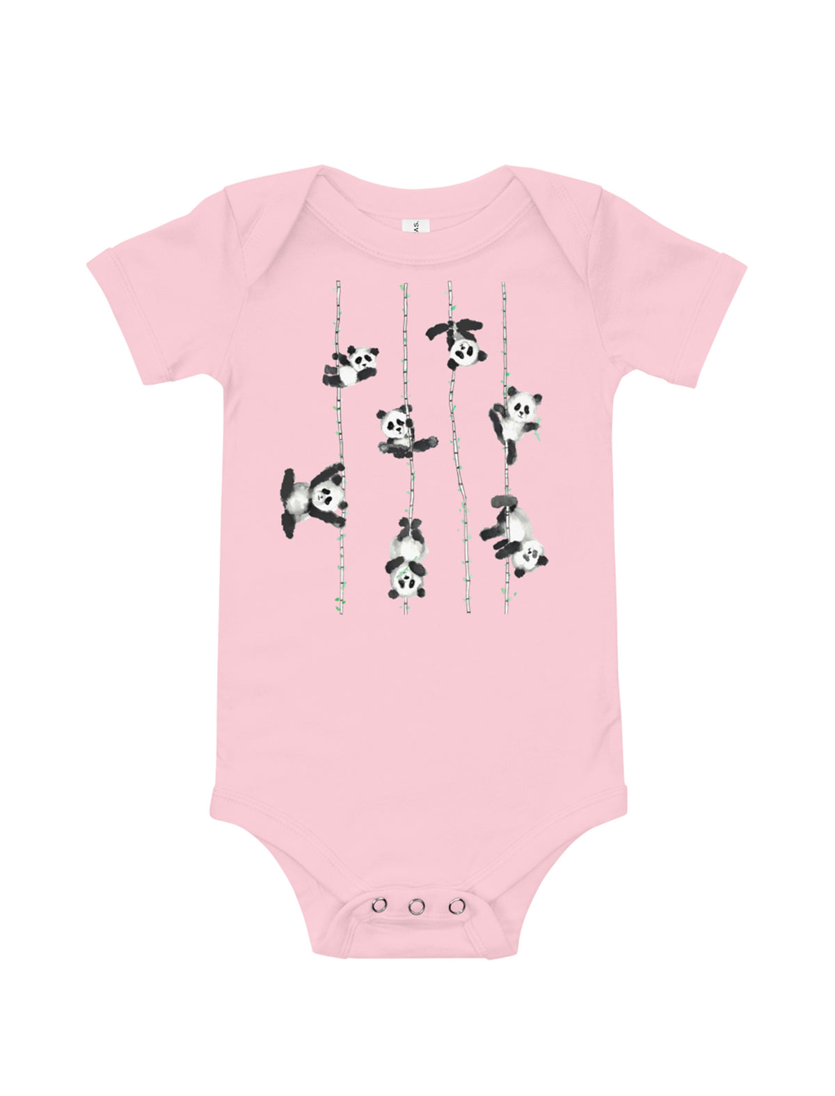 Poling Pandas Baby Short Sleeve One Piece