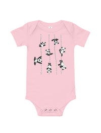 Poling Pandas Baby Short Sleeve One Piece