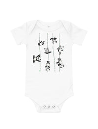 Poling Pandas Baby Short Sleeve One Piece