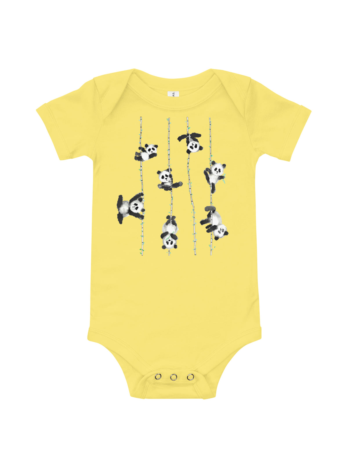 Poling Pandas Baby Short Sleeve One Piece