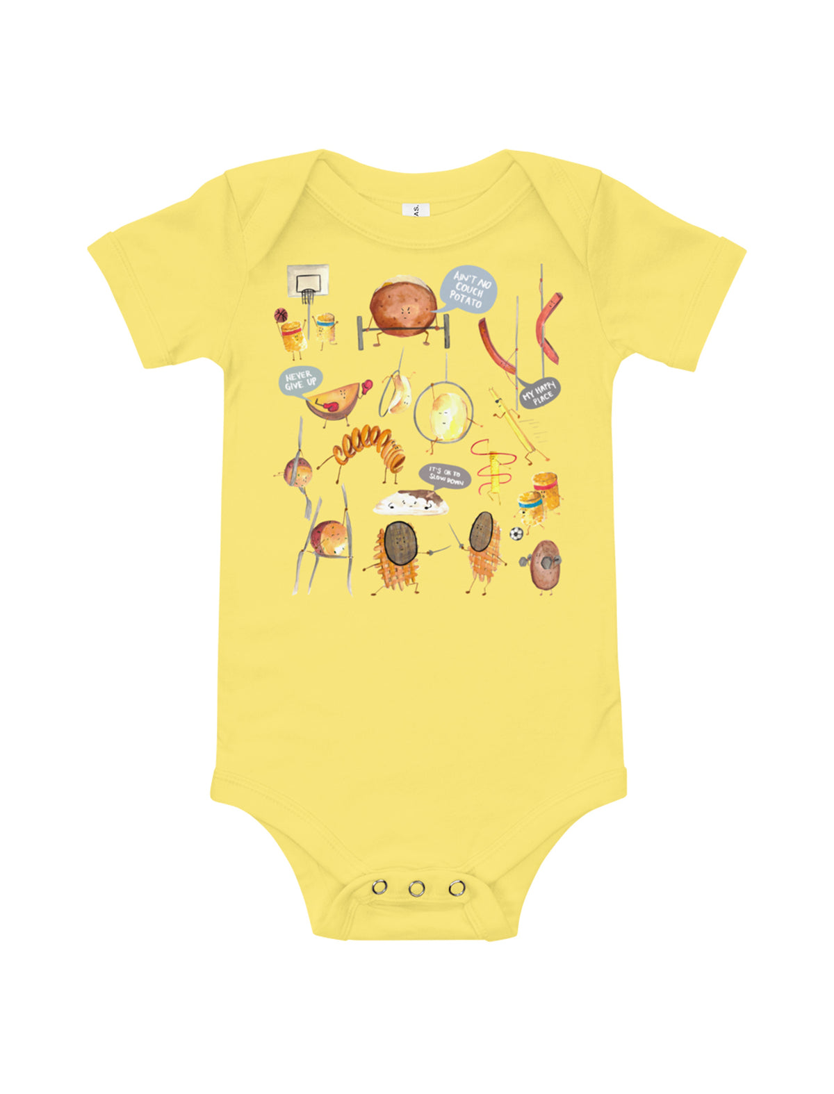 Potatoes Baby Short Sleeve One Piece