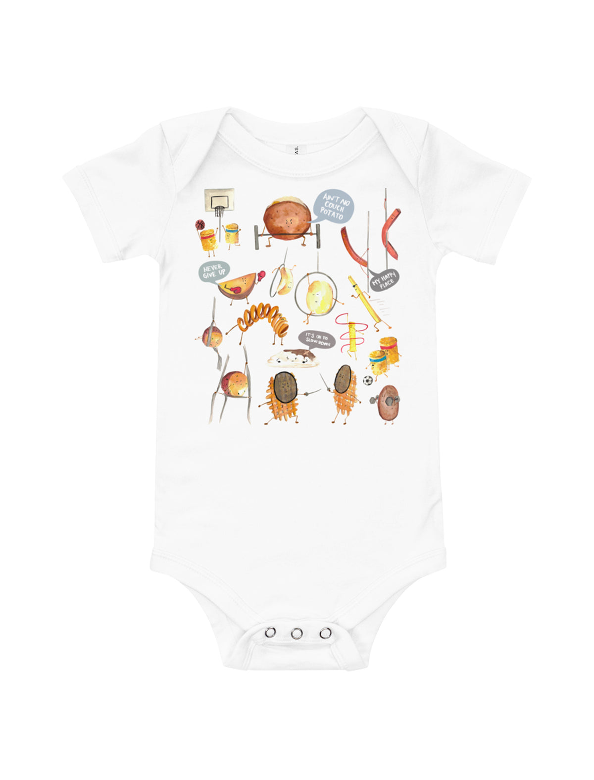 Potatoes Baby Short Sleeve One Piece