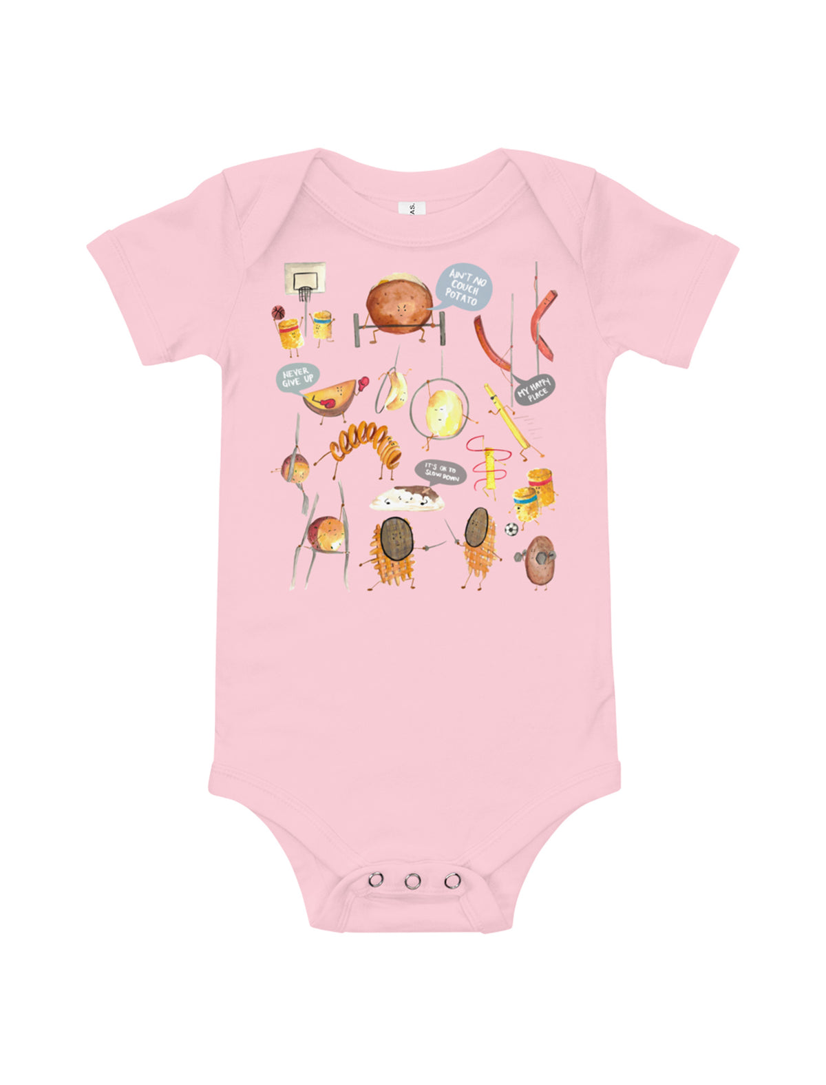 Potatoes Baby Short Sleeve One Piece