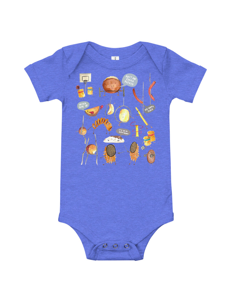 Potatoes Baby Short Sleeve One Piece