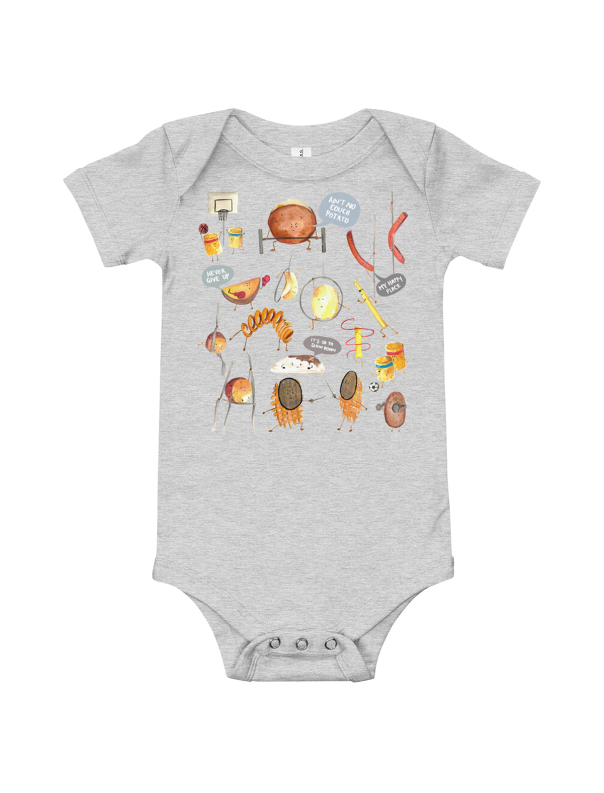 Potatoes Baby Short Sleeve One Piece