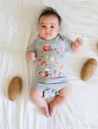 Potatoes Baby Short Sleeve One Piece