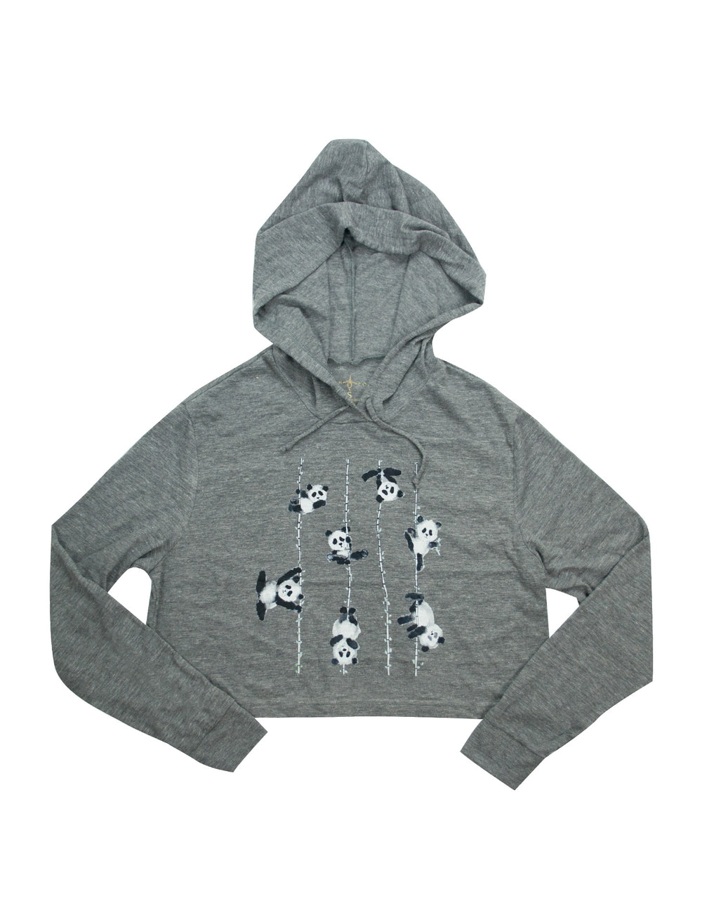 Poling Pandas Cropped Hoodie – Push and Pole
