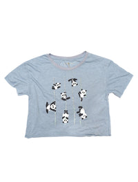 Poling Pandas Slightly Cropped Tee