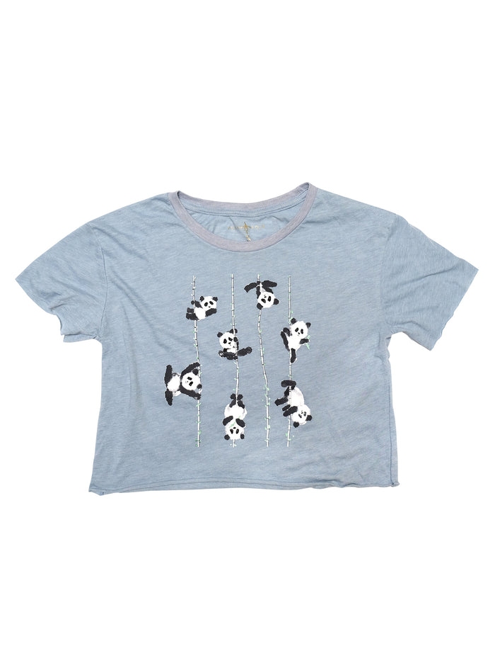 Poling Pandas Slightly Cropped Tee