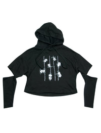 Poling Pandas Cut Out Fleece Hoodie