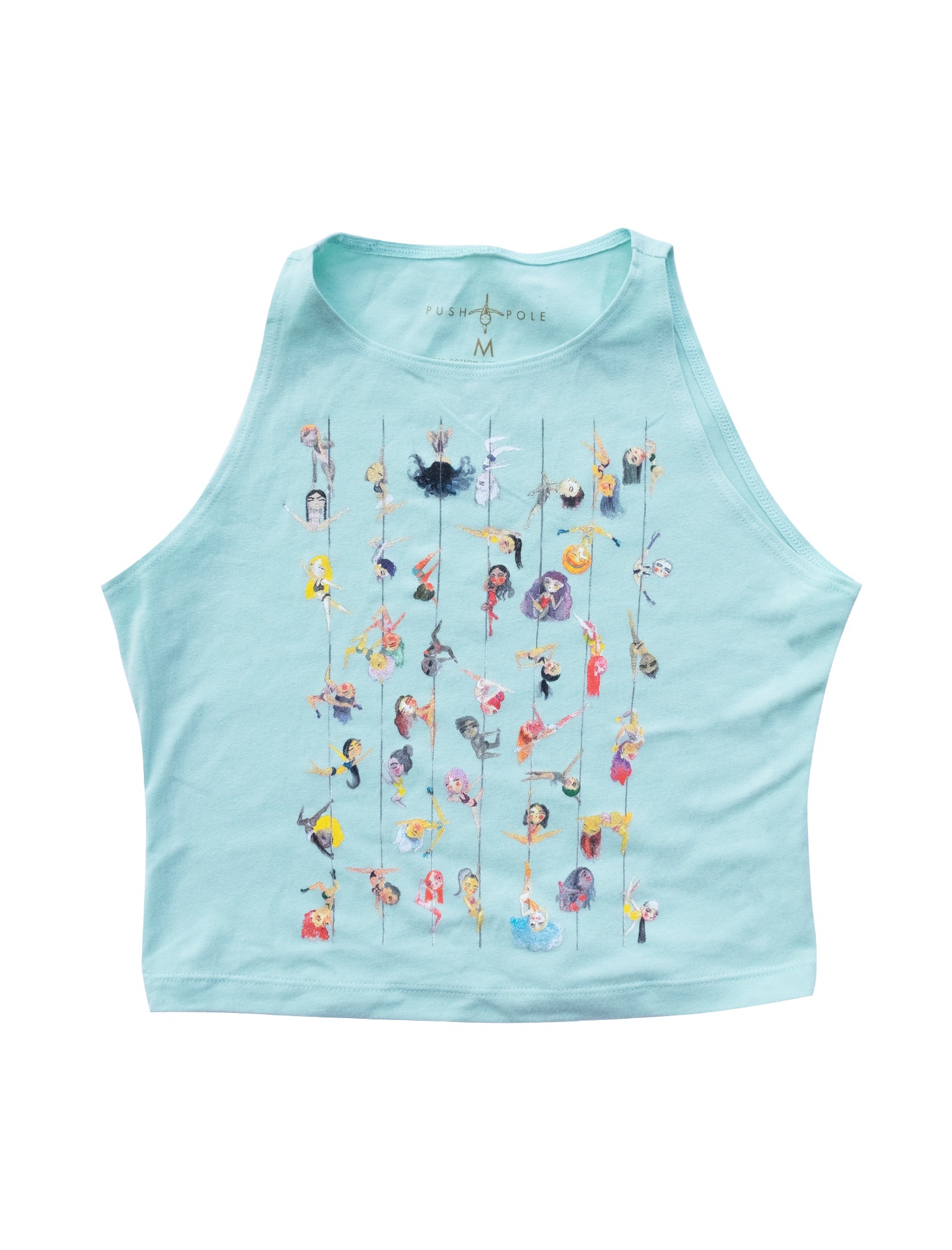 pole crop tops