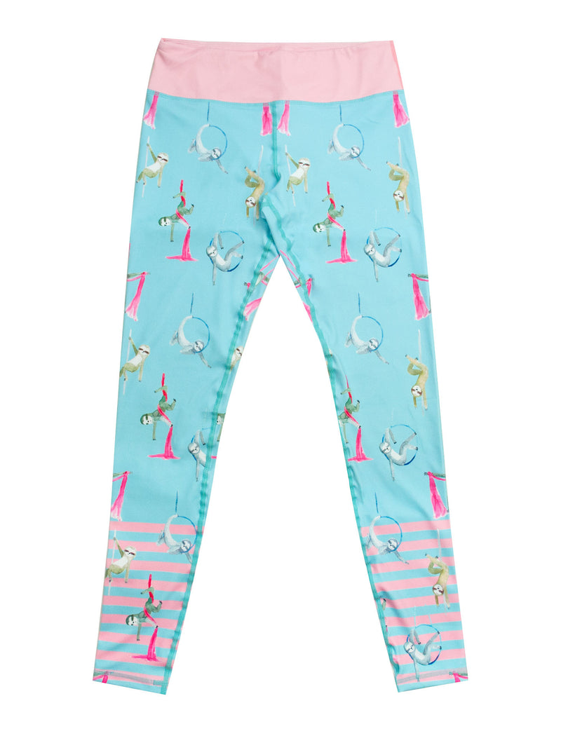 Circus Sloths Full Length Classic Leggings